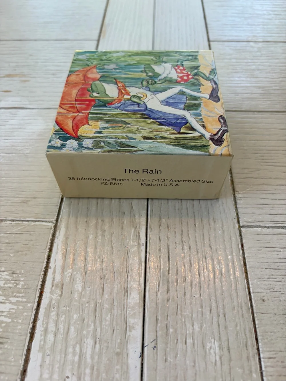 Vintage 1982 Authentic Ida Bojhatta Jigsaw Puzzle, 36 Pcs 7.5x7.5